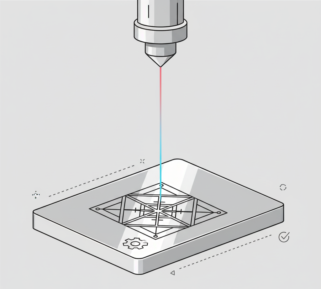 gravação a laser de alta precisão para indústria