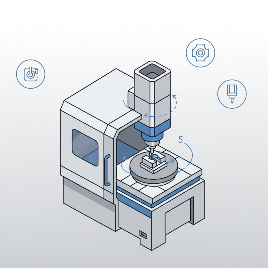serviços especializados em centro de usinagem 5 eixos