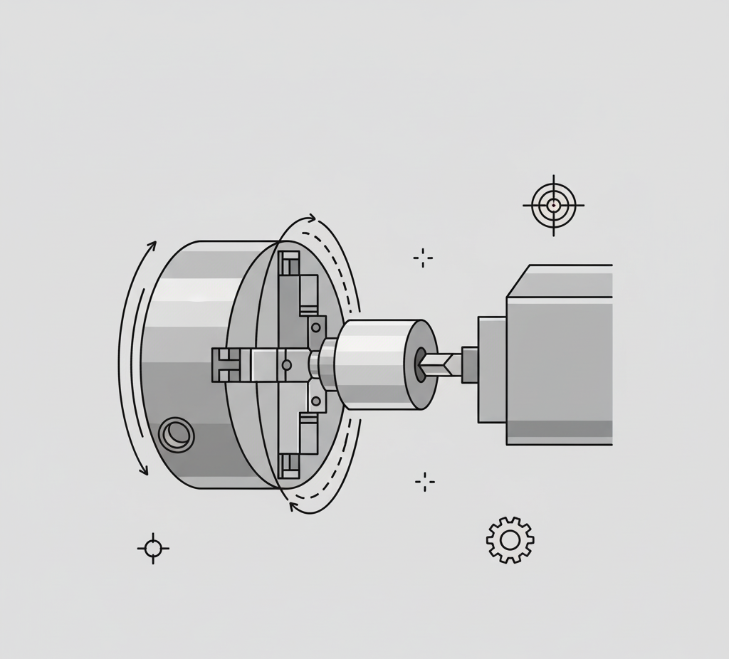 usinagem em torno cnc de precisão